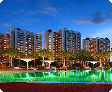 Exterior elevation at Godrej Arden