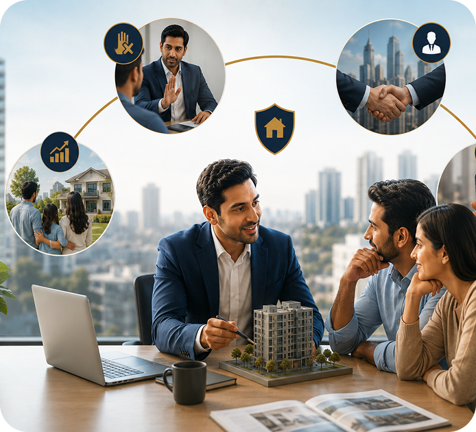 PropNXT team providing professional real estate advisory